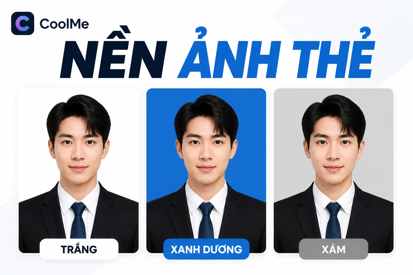 Nền Ảnh Thẻ Trắng Hay Xanh? | CoolMe