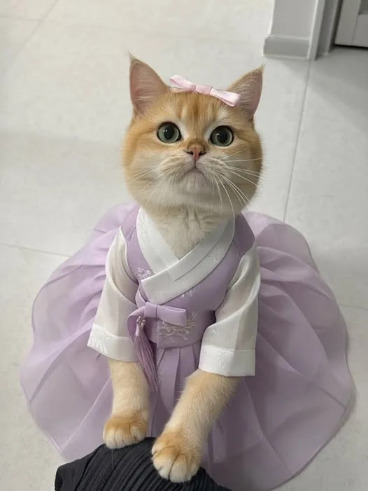Mắt tròn xoe · Meme mèo dễ thương 011