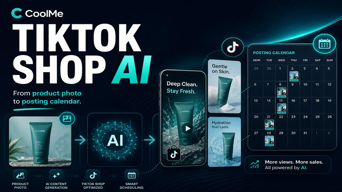 Content TikTok Shop AI: Từ Ảnh SP Đến Lịch Đăng Content TikTok Shop AI 2026 | Ảnh SP → Lịch Đăng