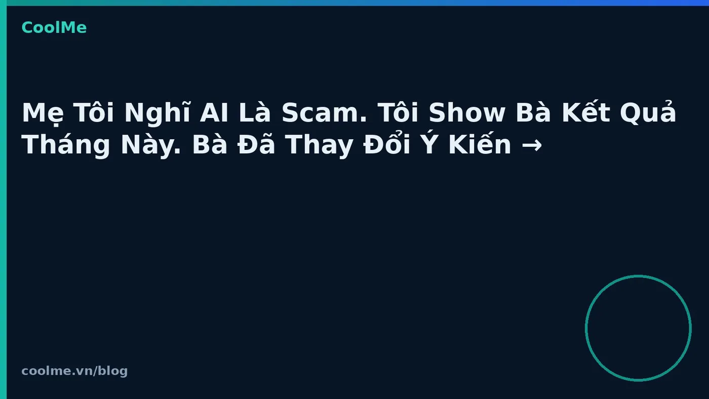 Giới thiệu AI cho người lớn tuổi bằng kết quả cụ thể Giới thiệu AI cho người lớn tuổi bằng kết quả cụ thể