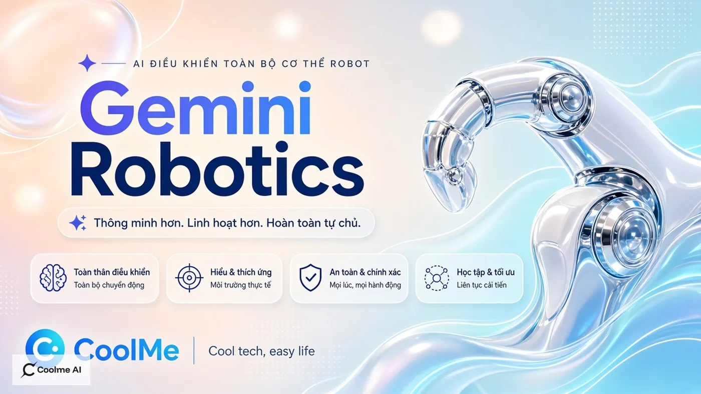 Gemini Robotics 2: AI Điều Khiển Robot Toàn Thân Là Gì? Gemini Robotics 2 | AI Điều Khiển Robot Toàn Thân