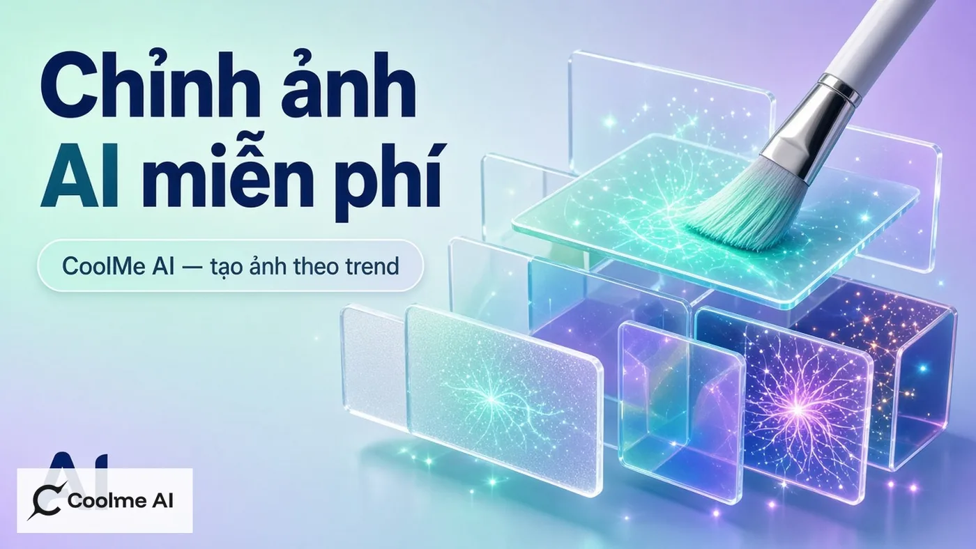 Top app chỉnh ảnh AI miễn phí: bắt đầu với CoolMe AI Top app chỉnh ảnh AI miễn phí 2026: CoolMe AI #1