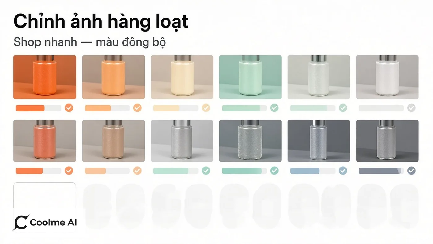Top app chỉnh ảnh hàng loạt cho shop: gợi ý thực tế 2026 Top app chỉnh ảnh hàng loạt cho shop 2026