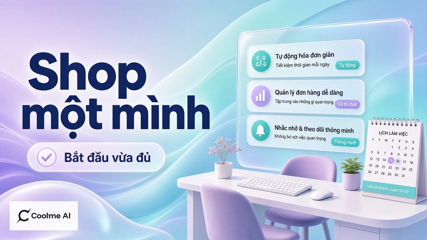 Tự động hoá marketing cho chủ shop một mình: bắt đầu vừa đủ Tự động hoá marketing cho chủ shop một mình: bắt đầu vừa đủ