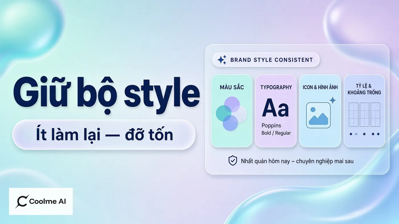 Tránh đội chi phí khi đổi style liên tục: giữ bộ style CoolMe Tránh đội chi phí khi đổi style liên tục: giữ bộ style CoolMe