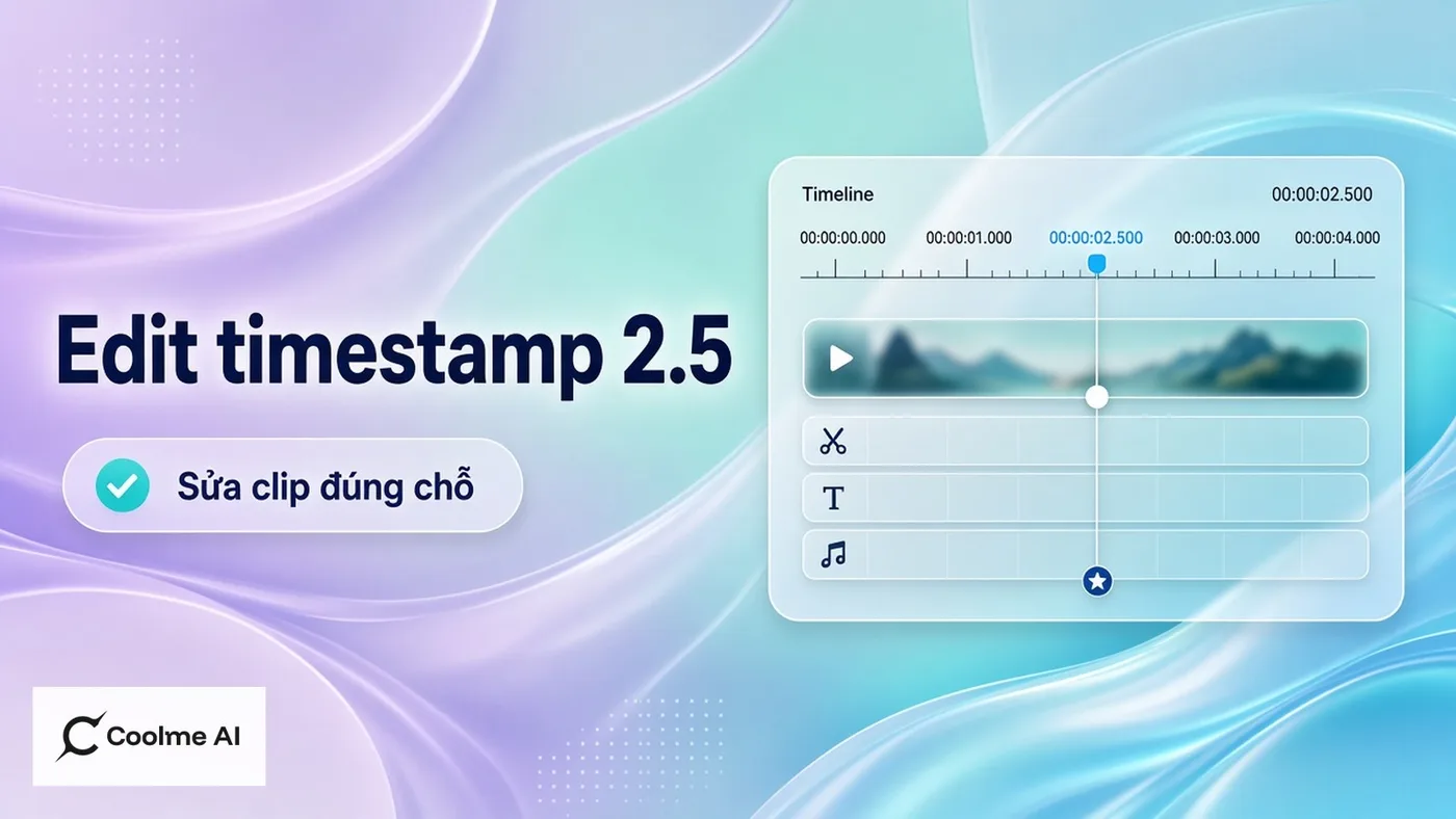Seedance 2.5 editing/timestamp: chỉnh đoạn cần sửa thay vì gen lại cả clip Seedance 2.5 editing/timestamp: chỉnh đoạn cần sửa thay vì gen lại ...