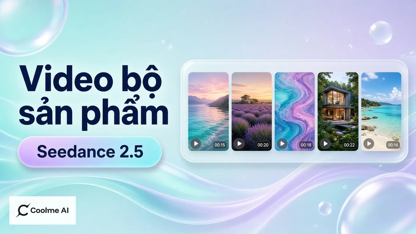 Seedance 2.5 cho video giới thiệu bộ sản phẩm dài hơn một hook Seedance 2.5 cho video giới thiệu bộ sản phẩm dài hơn một hook