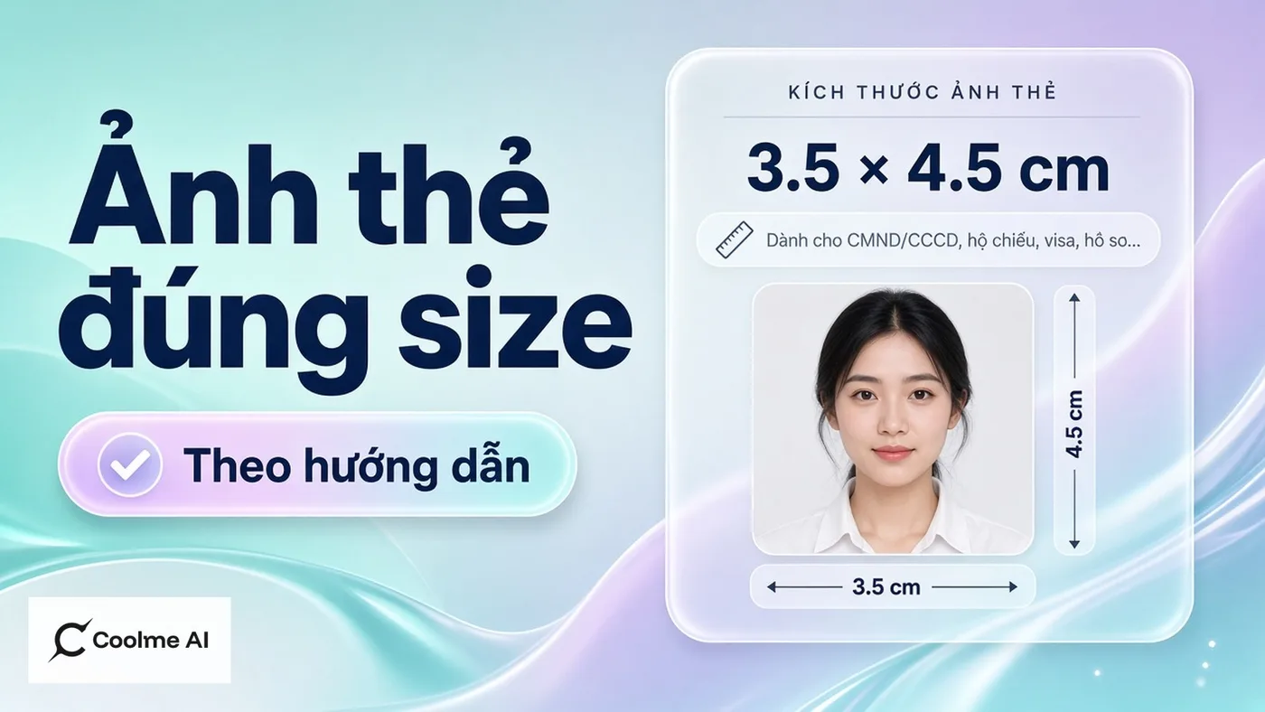 Tạo ảnh thẻ AI theo hướng dẫn kích thước trên CoolMe Tạo ảnh thẻ AI theo hướng dẫn kích thước