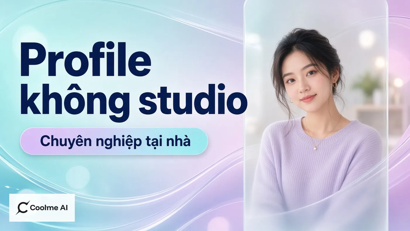 Ảnh profile chuyên nghiệp không cần studio: khi CoolMe đủ dùng Ảnh profile chuyên nghiệp không cần studio: khi CoolMe đủ dùng