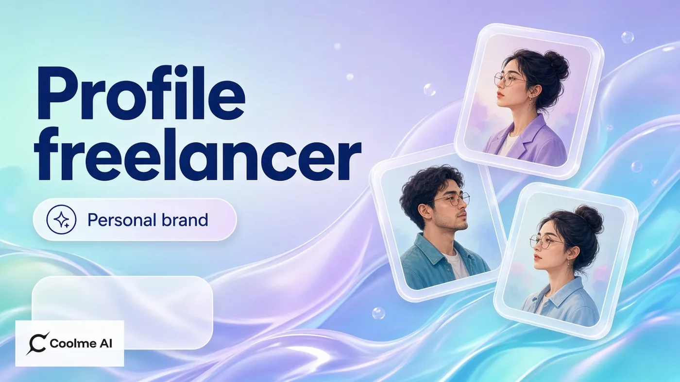 Ảnh profile cho freelancer và personal brand với CoolMe AI Ảnh profile cho freelancer và personal brand AI