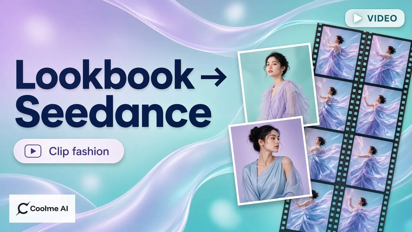 Từ lookbook tĩnh sang clip fashion với Seedance trên CoolMe Từ lookbook tĩnh sang clip fashion với Seedance