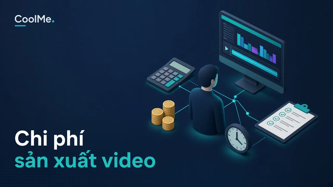 Chi phí sản xuất video cho doanh nghiệp: cách tính đủ lương editor, thuê ngoài, máy móc và thời gian duyệt Chi phí sản xuất video cho doanh nghiệp: cách tính đủ