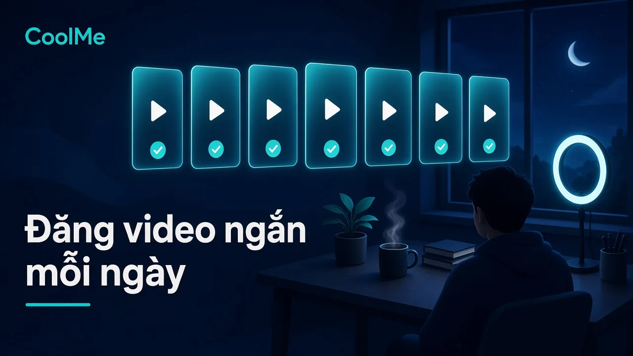Cách KOL đăng Shorts và Reels đều mỗi ngày mà không phải edit đến khuya Cách KOL đăng Shorts, Reels đều mỗi ngày không edit khuya