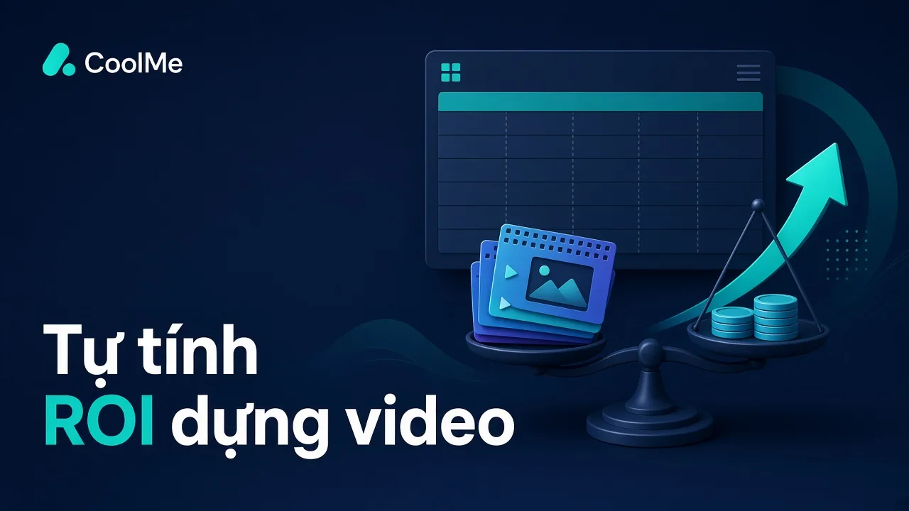 ROI của tự động hóa dựng video: cách doanh nghiệp tự tính bằng số liệu của mình ROI tự động hóa dựng video: tự tính bằng số liệu của bạn