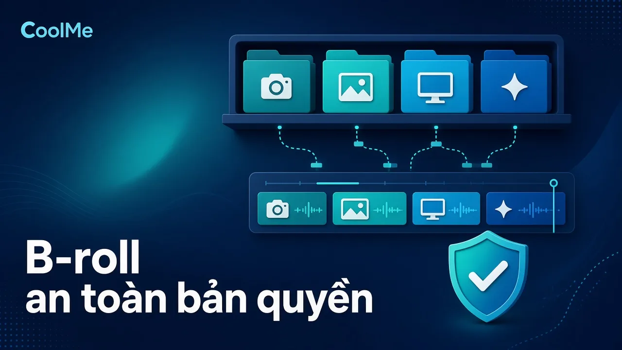 Hết B-roll giữa video thì lấy cảnh ở đâu mà không vướng bản quyền Lấy B-roll ở đâu để không vướng bản quyền khi dựng video