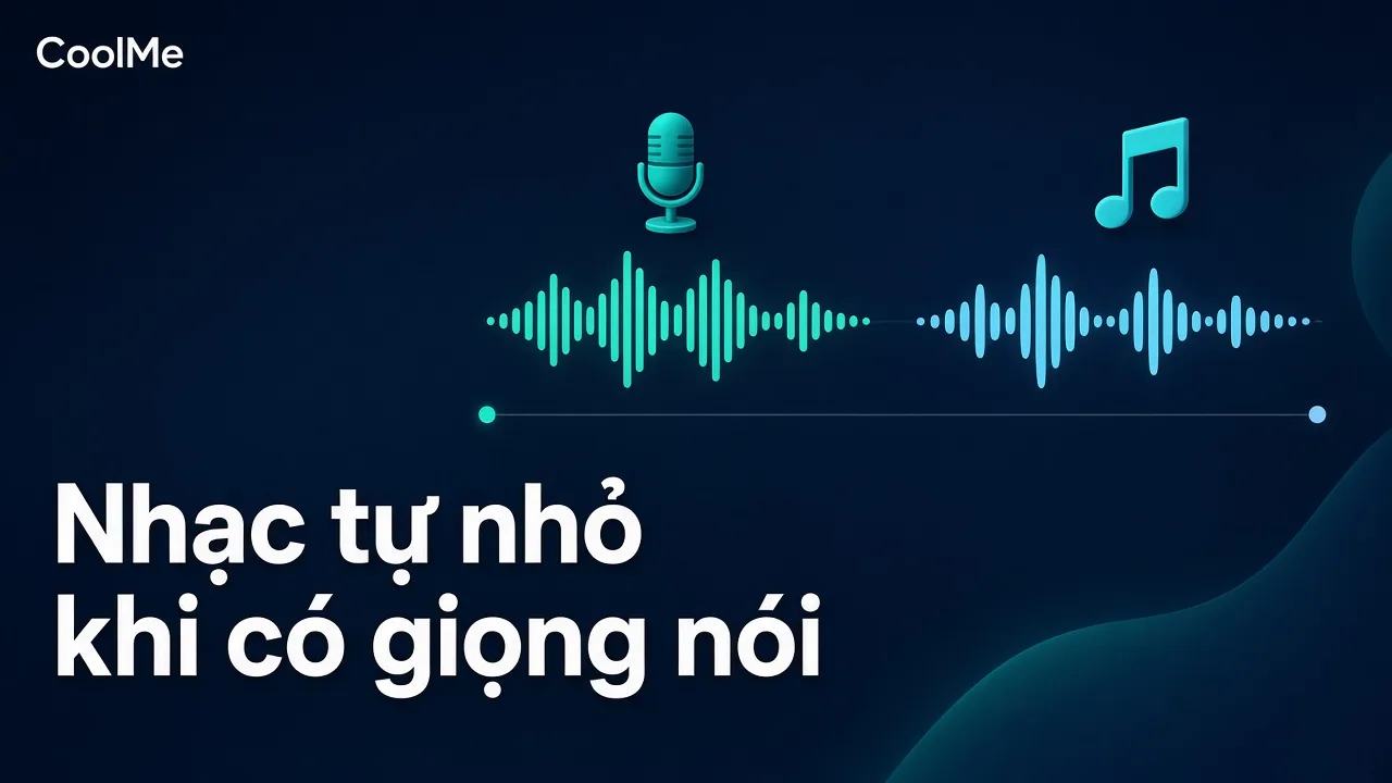 Cách tự giảm nhạc nền khi có giọng nói (audio ducking) trong Premiere Giảm nhạc nền khi nói trong Premiere bằng audio ducking