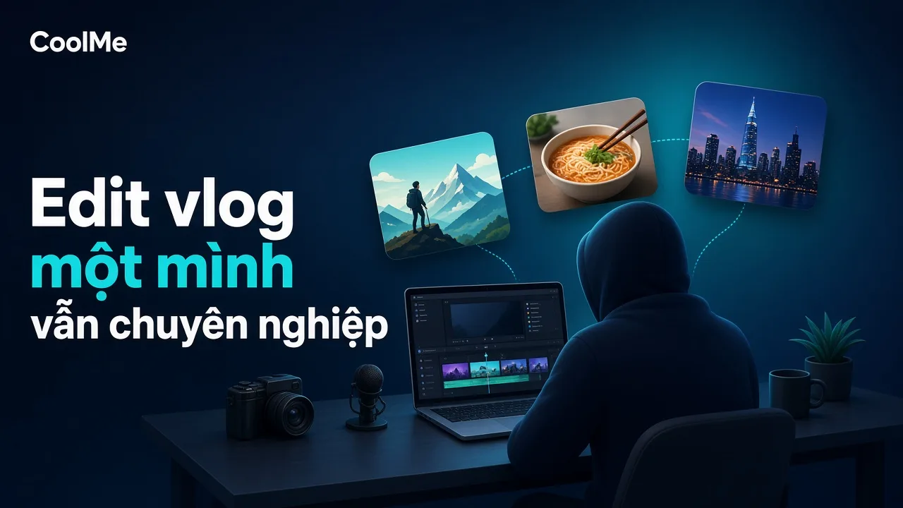 Cách edit vlog YouTube trông chuyên nghiệp khi làm một mình Cách edit vlog YouTube chuyên nghiệp khi làm một mình