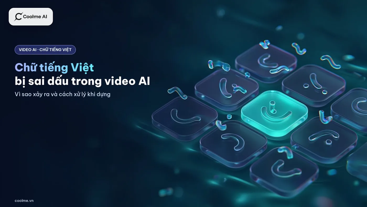Chữ tiếng Việt trong video AI bị sai dấu: vì sao và cách xử lý khi làm video giới thiệu Video AI lỗi chữ tiếng Việt: vì sao và cách xử lý