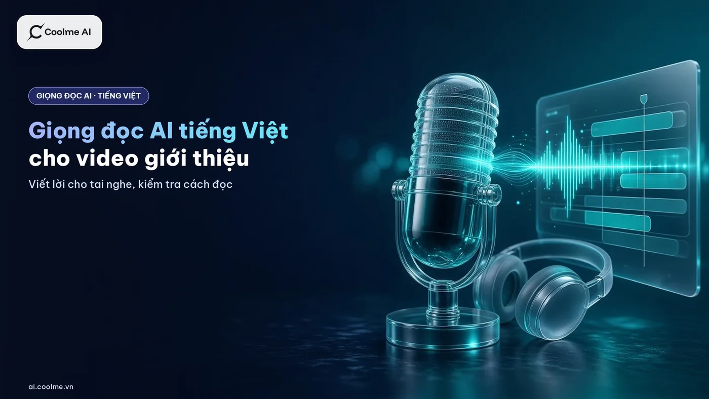 Giọng đọc AI tiếng Việt cho video giới thiệu sản phẩm: viết lời cho tai nghe và kiểm tra cách đọc Giọng đọc AI tiếng Việt cho video giới thiệu sản phẩm