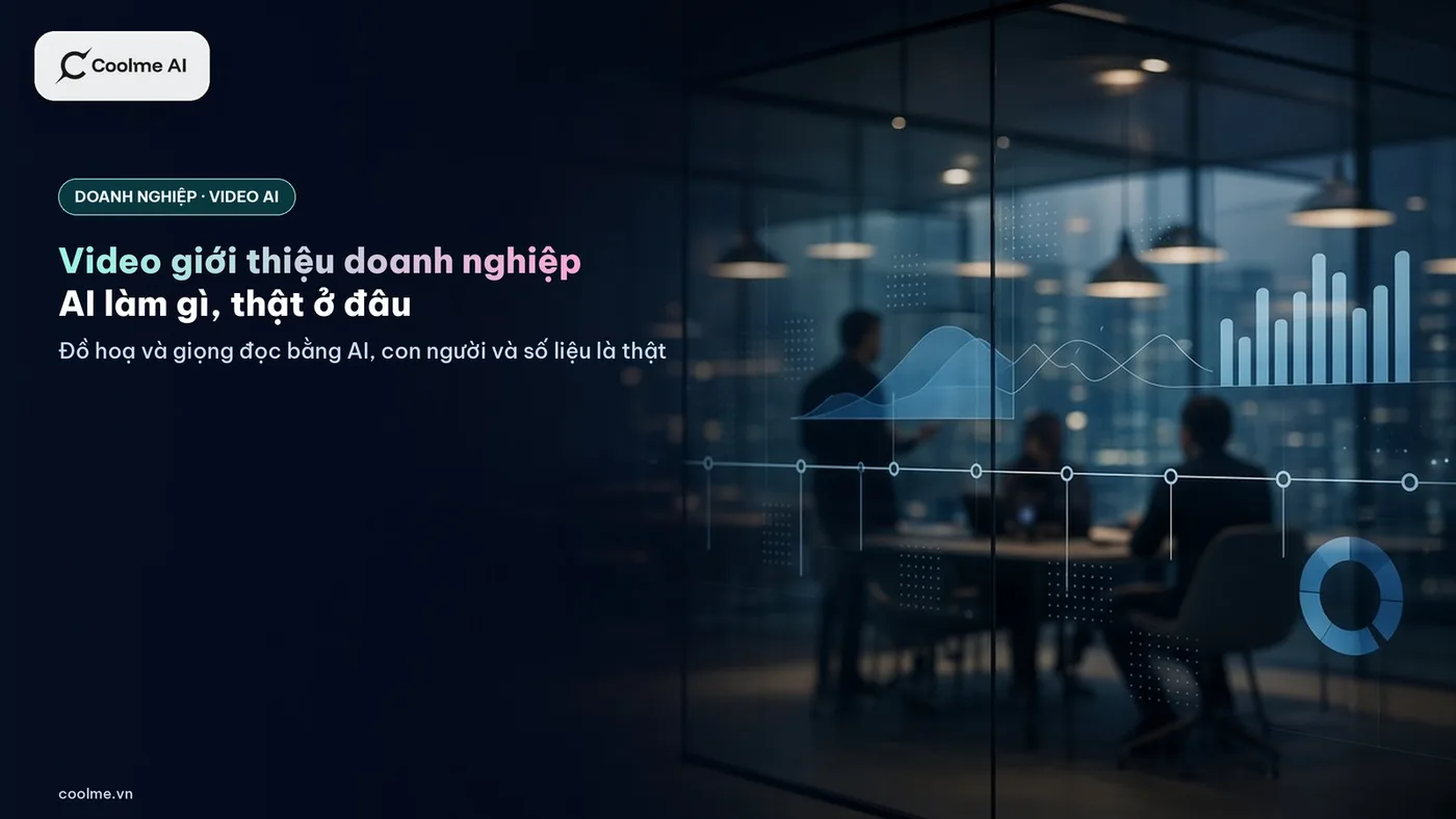 Video giới thiệu doanh nghiệp bằng AI: phần nào AI làm được, phần nào phải là hình ảnh thật Video giới thiệu doanh nghiệp bằng AI: làm sao cho đúng