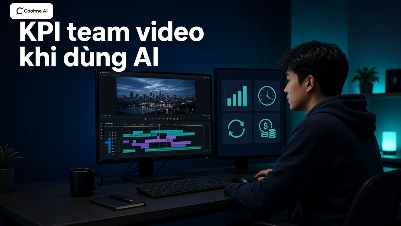 KPI cho team video khi đưa AI vào sản xuất: đo gì để biết có hiệu quả KPI team video khi dùng AI: đo gì, đo thế nào