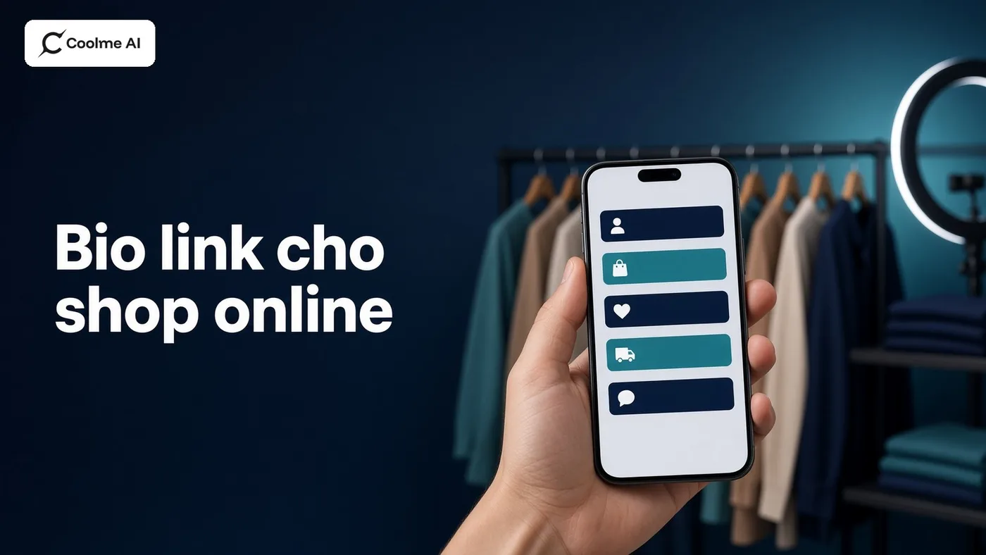 Bio link cho shop online: sắp xếp link bán hàng trên TikTok, Instagram để khách mua nhanh hơn Bio link cho shop online trên TikTok, Instagram